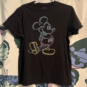 ❗️clearance-price firm❗️ Mickey Mouse neon tee